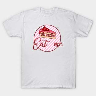 "Eat me" cute print T-Shirt